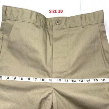 prison khaki trousers browned stained size 30 (6)