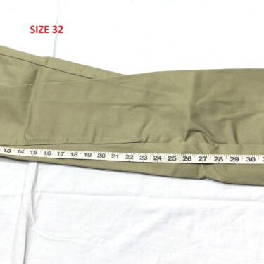 prison khaki trousers browned stained size 32 (2)
