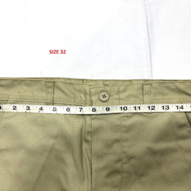 prison khaki trousers browned stained size 32 (4)