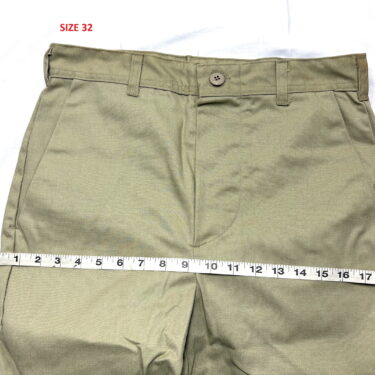prison khaki trousers browned stained size 32 (5)