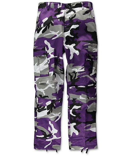 purple camo bdu trousers