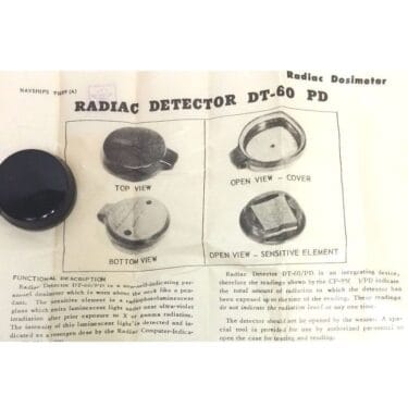 radiac detector msc242 2