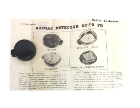 military surplus Radiac Detector