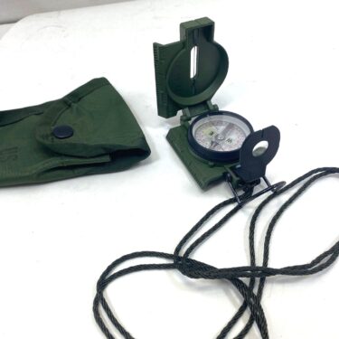 u s issue lensatic compass w case new otg319 x (1)