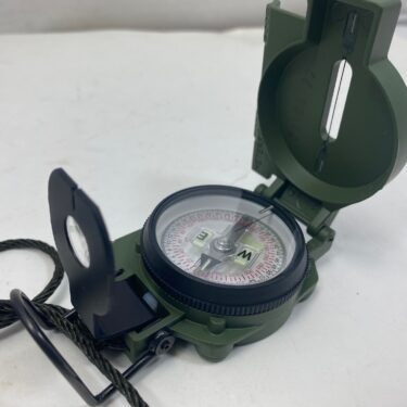 u s issue lensatic compass w case new otg319 x (5)
