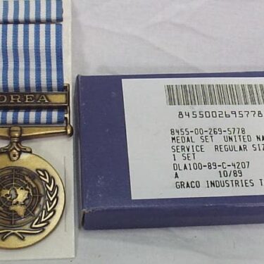 united nations service medal korea ins1076