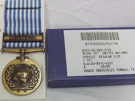 united nations service medal korea ins1076
