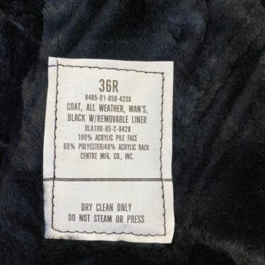 us army all weather coat 36 r clg255 4