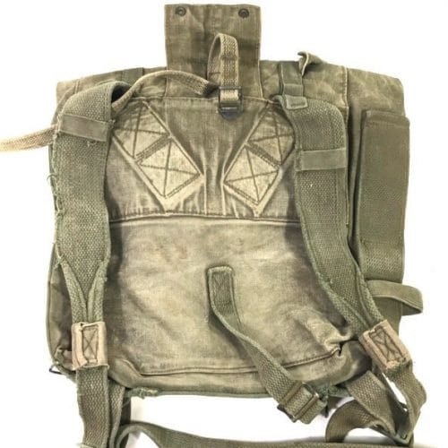 usmc haversack m 1941 top pack very used repaired pak1217 2