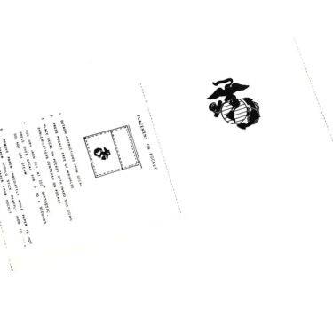 usmc heat transfer iron on 3 pk ins2364