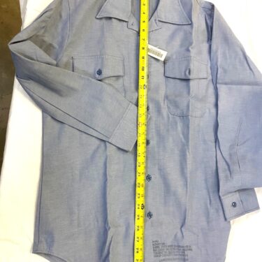 usn dungaree work shirt medium short clg466 (2)