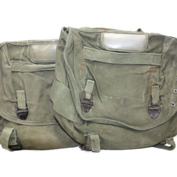 US Military M-1961 Canvas Field Pack Butt Pack OD Green VGC 