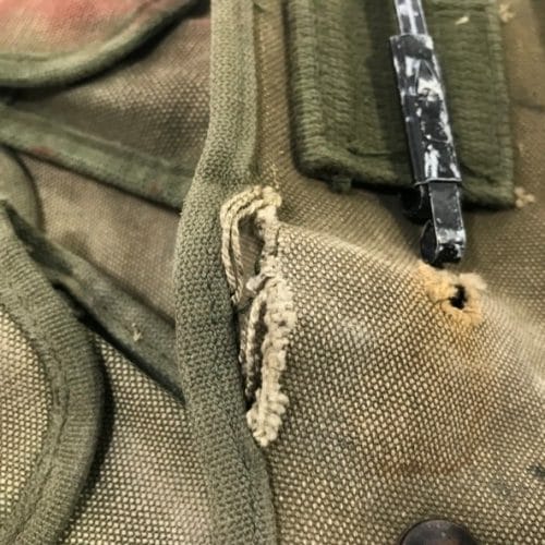 vietnam compass first aid pouch very used pch2493 2