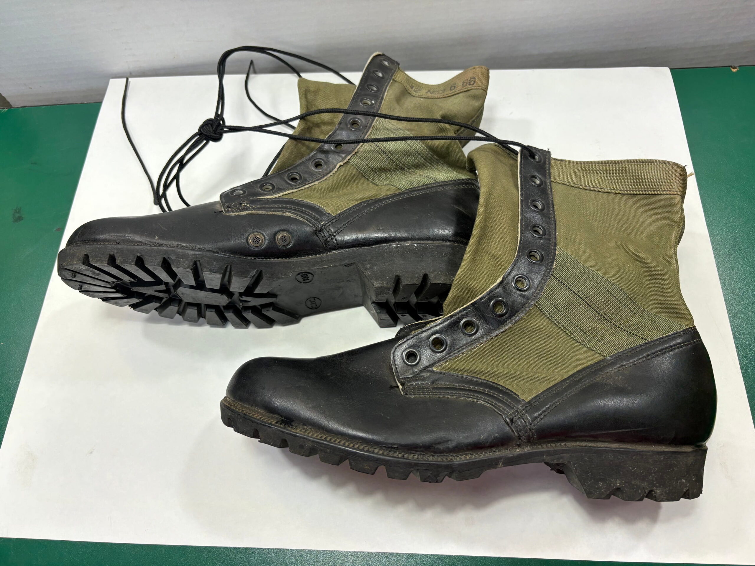 vietnam jungle boots 3rd pattern with vibram sole 12N bts1868 (2)