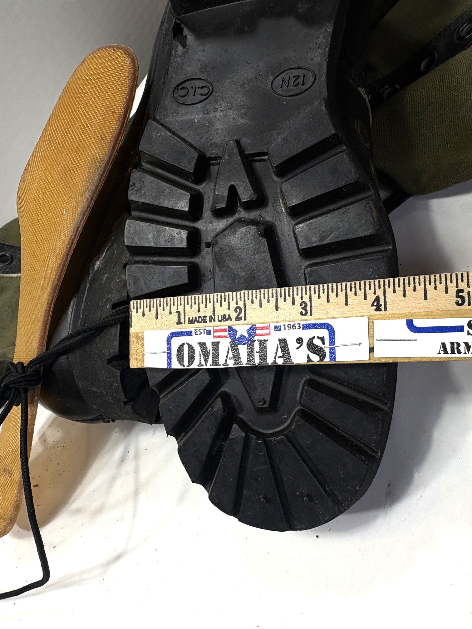 vietnam jungle boots 3rd pattern with vibram sole 12N bts1868 (6)