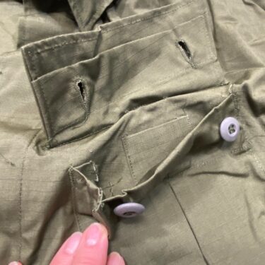 vietnam jungle fatigue shirt x large regular clg197 (8)