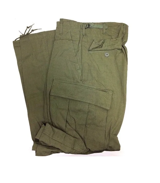 vietnam jungle fatigues rip stop pants clg198 2