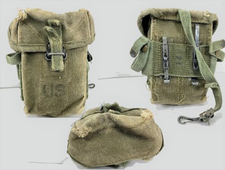 vietnam m 16 ammo pouch canvas used rough pch580 1 5