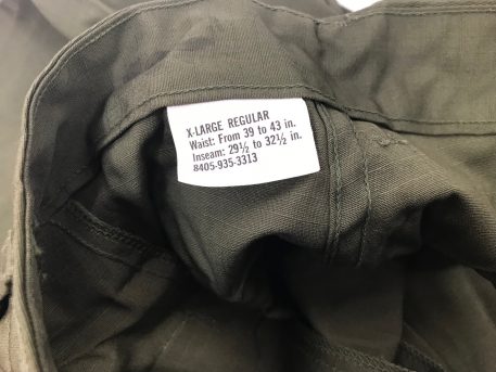 vietnam ripstop jungle pants x large regular stained clg1869 4 min