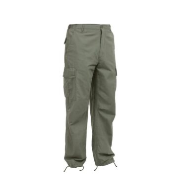 vintage olive drab ripstop vietnam fatigue pants clg2167