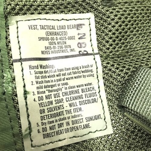 woodland tactical load bearing vest enchanced clg1296 2