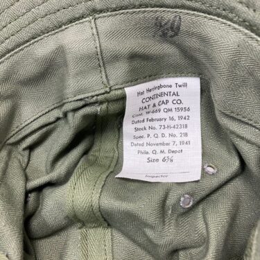 ww2 hbt hat new 6 5 8 hed1792 3
