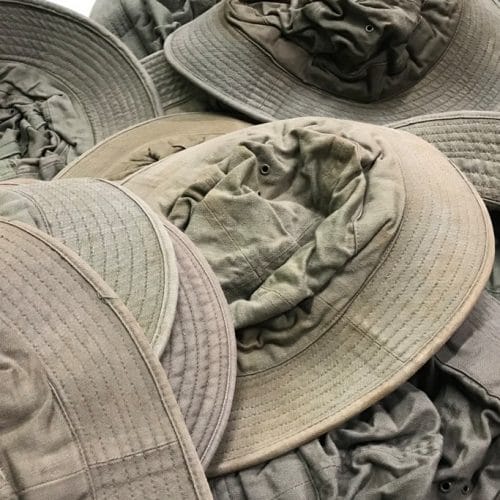 ww2 hbt sun hat used hed1653 4