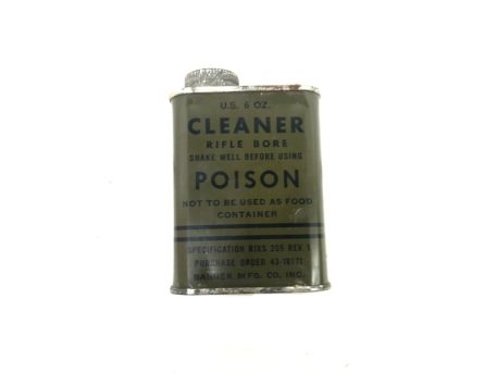 ww2 rifle bore cleaner in a 6oz can otg531 3