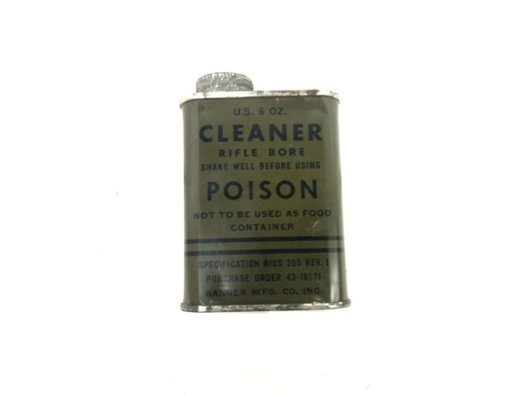 WW2 Rifle Bore Cleaner in a 6oz Can
