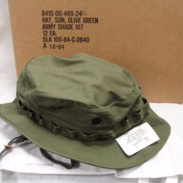 p 26432 hed196lg boonie hat poplin od vietnam