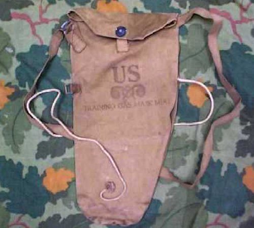 U.S. WW2 Gas Mask Bags