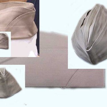 p 26844 hed435 Overseas Garrison Cap 2C Khaki lg 2