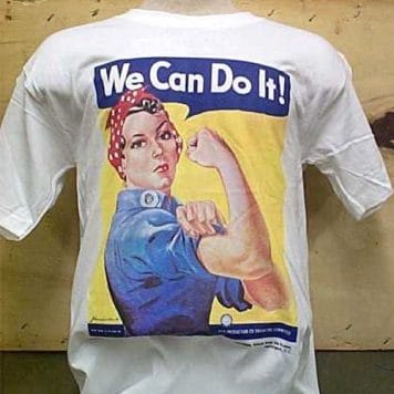 rosie the riveter tee