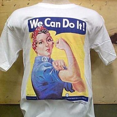 p 26923 clg480 Rosie The Riveter T shirt lg 2