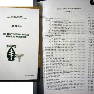 p 27129 sur599 Special Forces Medical Handbook lg