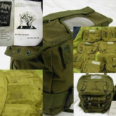 p 27346 pak746 M 1961 Vietnam Buttpack Mint With Manual lg