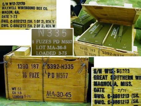 p 27353 box731lg 50 cal sized ammo boxes 2pc crated