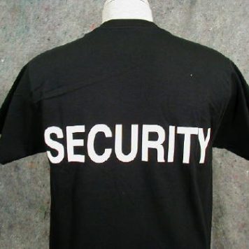 p 27684 tsecurity Security T shirt 2C Black 2C Large Logo lg