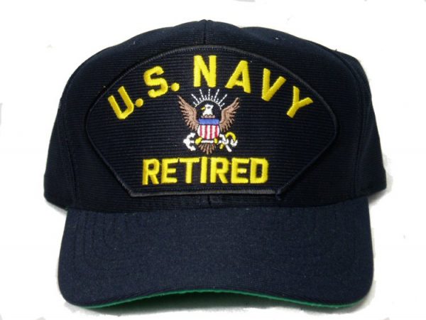 US Navy Retired Cap