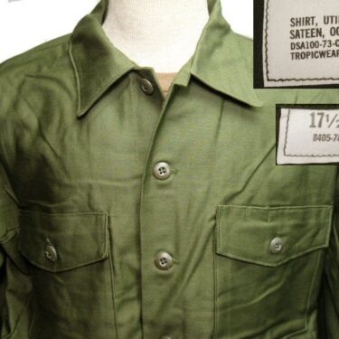 p 28363 clg1341 Fatigue Shirt 2C Cotton 2C 17 1 2F2 X 32 2C 73 Date lg 2