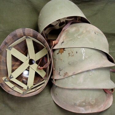 p 28492 hed1444 Wwii Helmet Liner 2C Rough No Sweatband lg 2