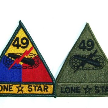 49th Armored Patch