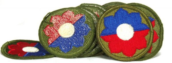 9th Infantry Patch, Color
