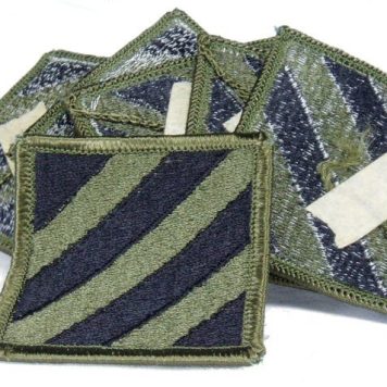 3rd Infantry patch, Subdued