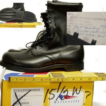 navy surplus boots