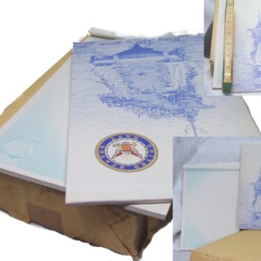 p 28999 msc1830 Us Navy Writing Tablet 2C 7 X 10 lg 2