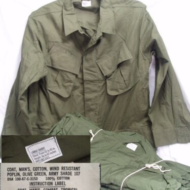 p 29064 clg1878 Vietnam Poplin Jungle Shirt large Short lg 2