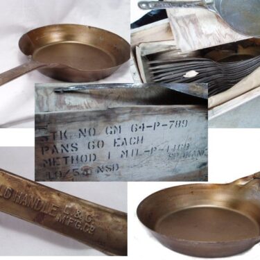 p 29224 otg1986 Mess Hall Steel Skillet Pans lg