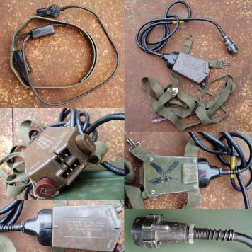 Throat Mic Assembly, West German Army