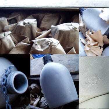 p 29993 otg2491 WW2 Canteen Aluminum New lg